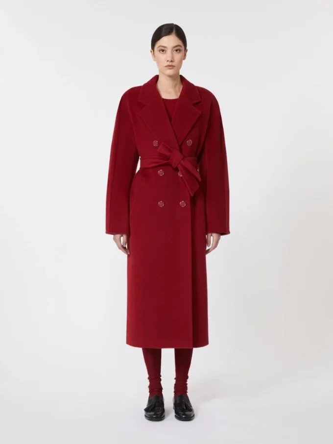 101801 Icon Coat, ciemnoczerwony