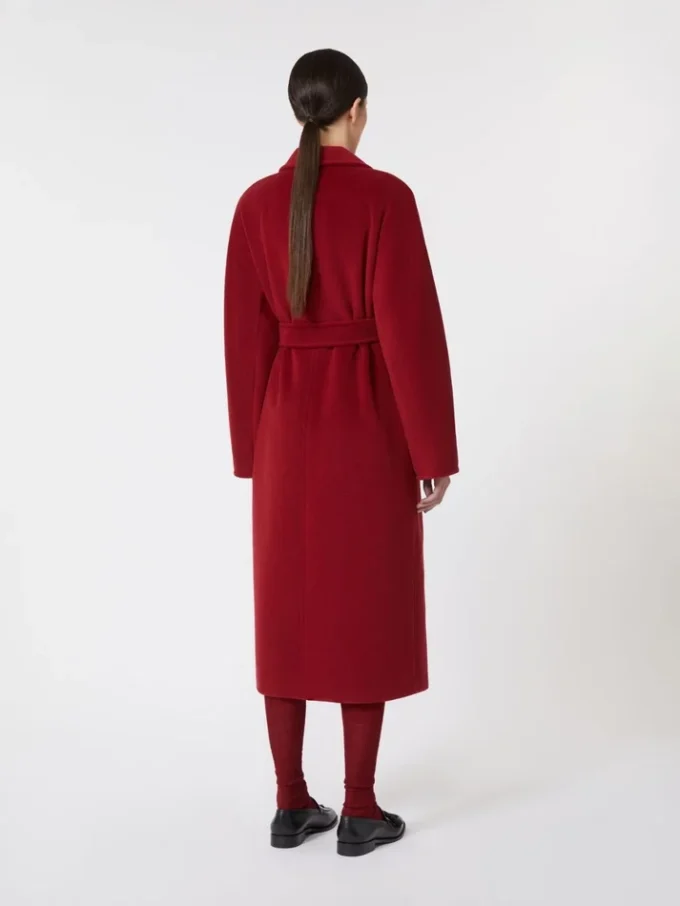 101801 Icon Coat, ciemnoczerwony