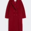 101801 Icon Coat, ciemnoczerwony
