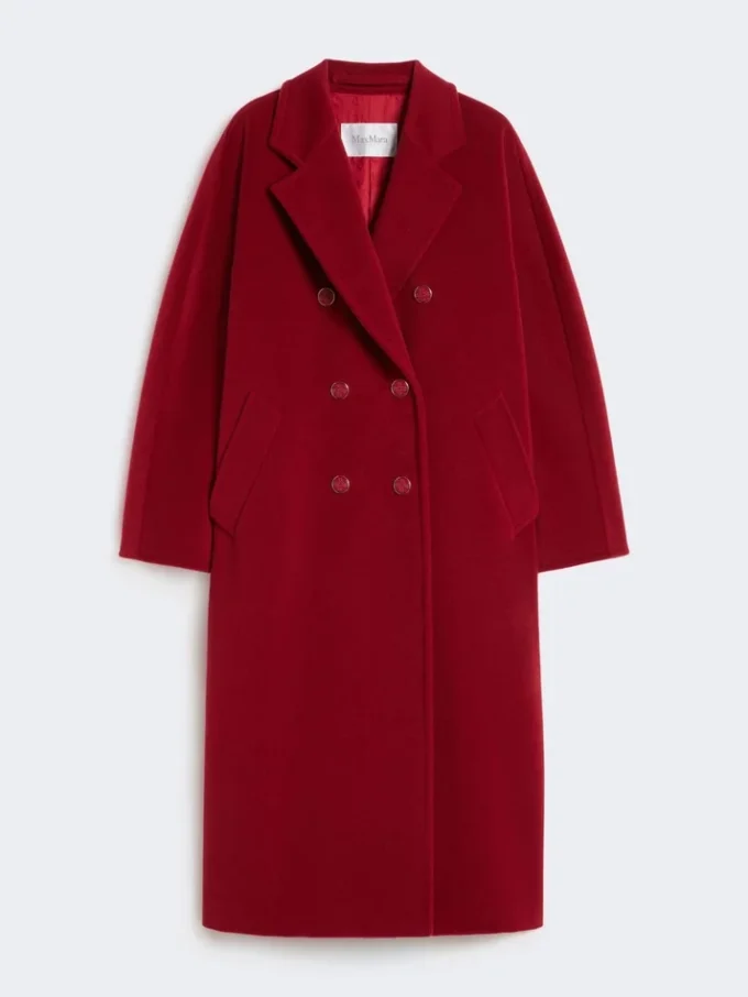 101801 Icon Coat, ciemnoczerwony