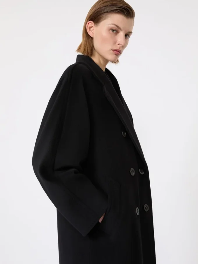 101801 Icon Coat, czarny