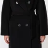 101801 Icon Coat, czarny