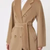 101801 Icon Coat, kolor camel
