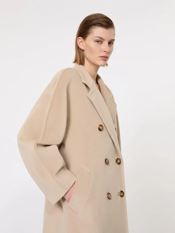 101801 Icon Coat, kolor ecru