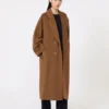 101801 Icon Coat, kolor tytoniowy