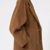 101801 Icon Coat, kolor tytoniowy
