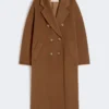 101801 Icon Coat, kolor tytoniowy