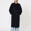 101801 Icon Coat, ultramaryna