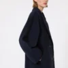 101801 Icon Coat, ultramaryna