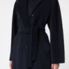 101801 Icon Coat, ultramaryna