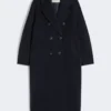 101801 Icon Coat, ultramaryna