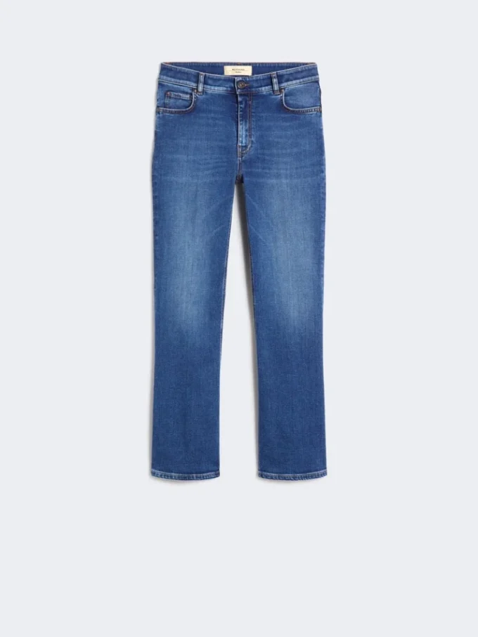 Bardzo elastyczne jeansy skinny z denimu, granatowe Bardzo elastyczne jeansy skinny z denimu, granatowe