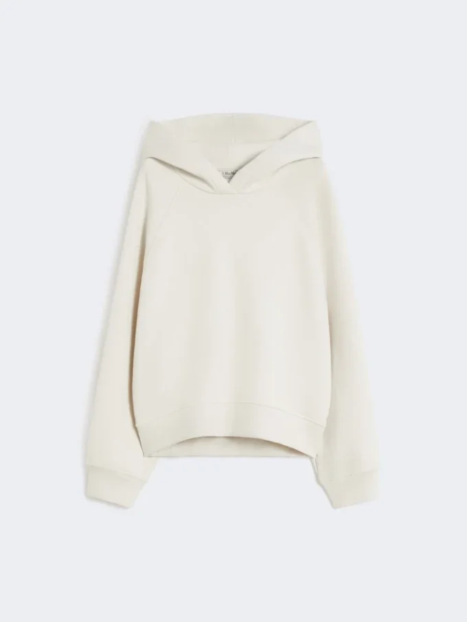 Bluza z bawełnianego dżerseju, kolor piaskowy Bluza z bawełnianego dżerseju, kolor piaskowy
