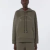 Bluza z technicznej bawełnianej dzianiny dżersejowej, kolor khaki Bluza z technicznej bawełnianej dzianiny dżersejowej, kolor khaki