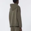 Bluza z technicznej bawełnianej dzianiny dżersejowej, kolor khaki Bluza z technicznej bawełnianej dzianiny dżersejowej, kolor khaki