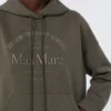 Bluza z technicznej bawełnianej dzianiny dżersejowej, kolor khaki Bluza z technicznej bawełnianej dzianiny dżersejowej, kolor khaki