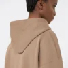 Bluza z zamkiem z technicznej dzianiny, kolor camel Bluza z zamkiem z technicznej dzianiny, kolor camel