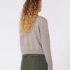 Kardigan z wełny i kaszmiru, kolor gołębi