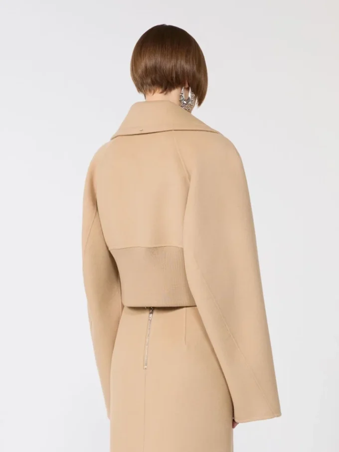 Krótka kurtka Pure Wool, kolor karmelowy Krótka kurtka Pure Wool, kolor karmelowy