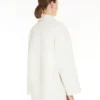 Krótki płaszcz 101801 Icon Coat, biały