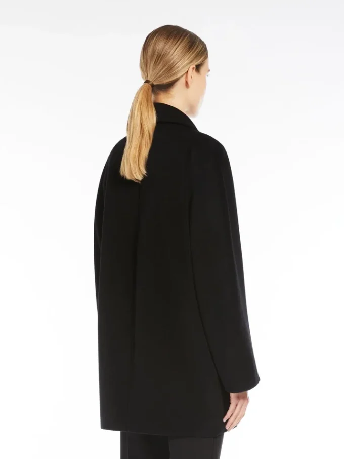 Krótki płaszcz 101801 Icon Coat, czarny