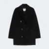 Krótki płaszcz 101801 Icon Coat, czarny