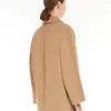 Krótki płaszcz 101801 Icon Coat, kolor camel