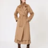 Kultowy płaszcz Manuela, kolor camel Kultowy płaszcz Manuela, kolor camel