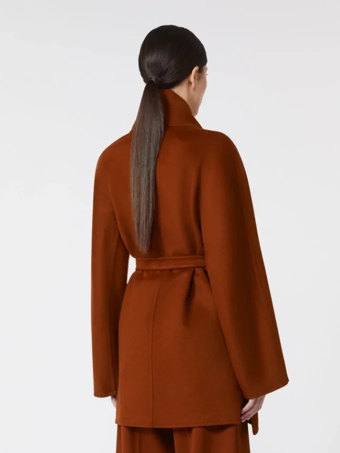 Kurtka w stylu szlafroka w kolorze camelowym, terakota Kurtka w stylu szlafroka w kolorze camelowym, terakota