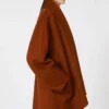 Kurtka w stylu szlafroka w kolorze camelowym, terakota Kurtka w stylu szlafroka w kolorze camelowym, terakota