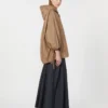Kurtka z tafty hydrofobowej, kolor camel Kurtka z tafty hydrofobowej, kolor camel
