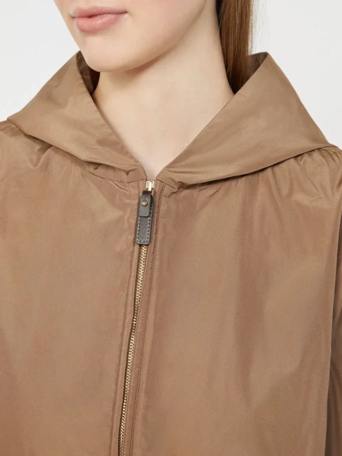 Kurtka z tafty hydrofobowej, kolor camel Kurtka z tafty hydrofobowej, kolor camel