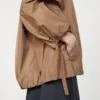 Kurtka z tafty hydrofobowej, kolor camel Kurtka z tafty hydrofobowej, kolor camel
