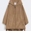 Kurtka z tafty hydrofobowej, kolor camel Kurtka z tafty hydrofobowej, kolor camel