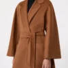 Ludmilla Coat, kolor tytoniowy Ludmilla Coat, kolor tytoniowy