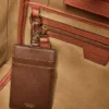Mała skórzana torba w stylu marynarskim, kolor rdzawy Mała skórzana torba w stylu marynarskim, kolor rdzawy