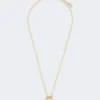 Naszyjnik typu choker z zawieszką Pasticcino, złoty Naszyjnik typu choker z zawieszką Pasticcino, złoty