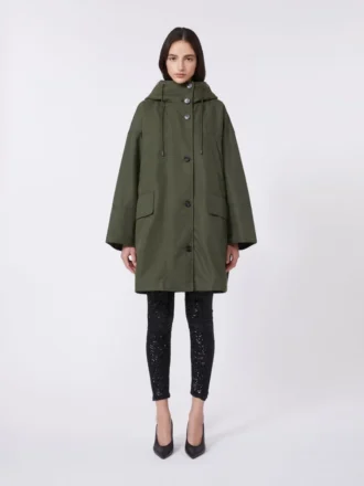 Parka z wodoodpornego płótna, kolor khaki Parka z wodoodpornego płótna, kolor khaki