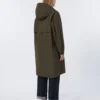 Parka z wodoodpornego taftu, zielona Parka z wodoodpornego taftu, zielona