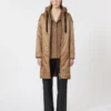 Parka z wyściółką z wodoodpornego płótna, kolor camel Parka z wyściółką z wodoodpornego płótna, kolor camel