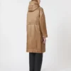 Parka z wyściółką z wodoodpornego płótna, kolor camel Parka z wyściółką z wodoodpornego płótna, kolor camel