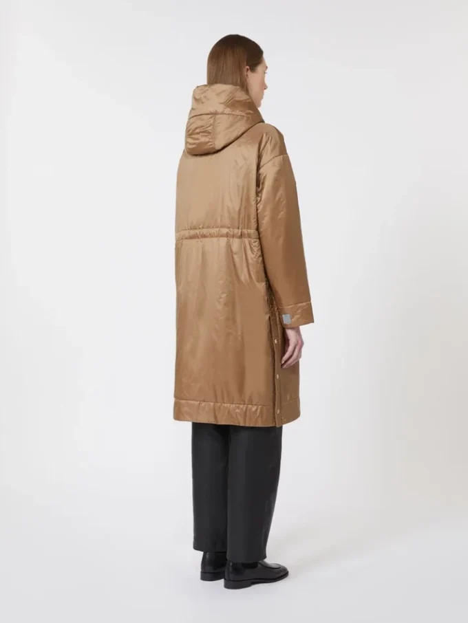 Parka z wyściółką z wodoodpornego płótna, kolor camel Parka z wyściółką z wodoodpornego płótna, kolor camel
