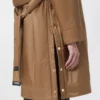 Parka z wyściółką z wodoodpornego płótna, kolor camel Parka z wyściółką z wodoodpornego płótna, kolor camel