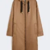 Parka z wyściółką z wodoodpornego płótna, kolor camel Parka z wyściółką z wodoodpornego płótna, kolor camel