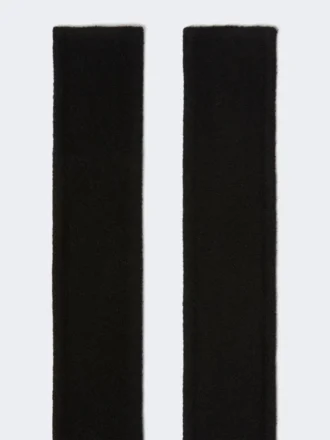 Pasek z Pure Wool, czarny