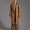 Płaszcz-kardigan z kaszmiru o długości midi, kolor camel Płaszcz-kardigan z kaszmiru o długości midi, kolor camel