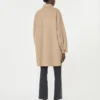 Płaszcz oversize z mieszanki wełny, kolor camel Płaszcz oversize z mieszanki wełny, kolor camel