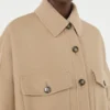 Płaszcz oversize z mieszanki wełny, kolor camel Płaszcz oversize z mieszanki wełny, kolor camel