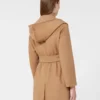 Płaszcz typu robe w kolorze camelowym Płaszcz typu robe w kolorze camelowym