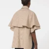 Płaszcz z bawełny w kratę Glen Plaid, kolor tytoniowy Płaszcz z bawełny w kratę Glen Plaid, kolor tytoniowy